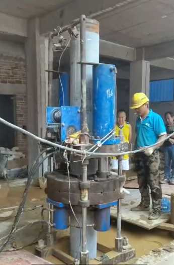 沧州吴桥县静压桩加固