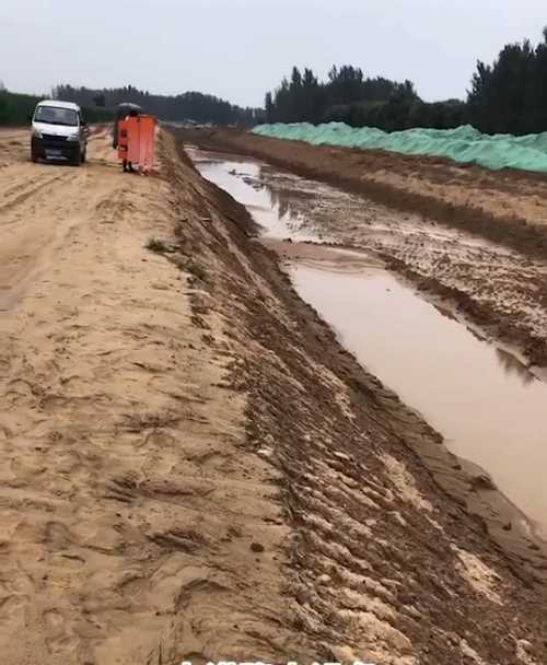 沧州吴桥县河道降水
